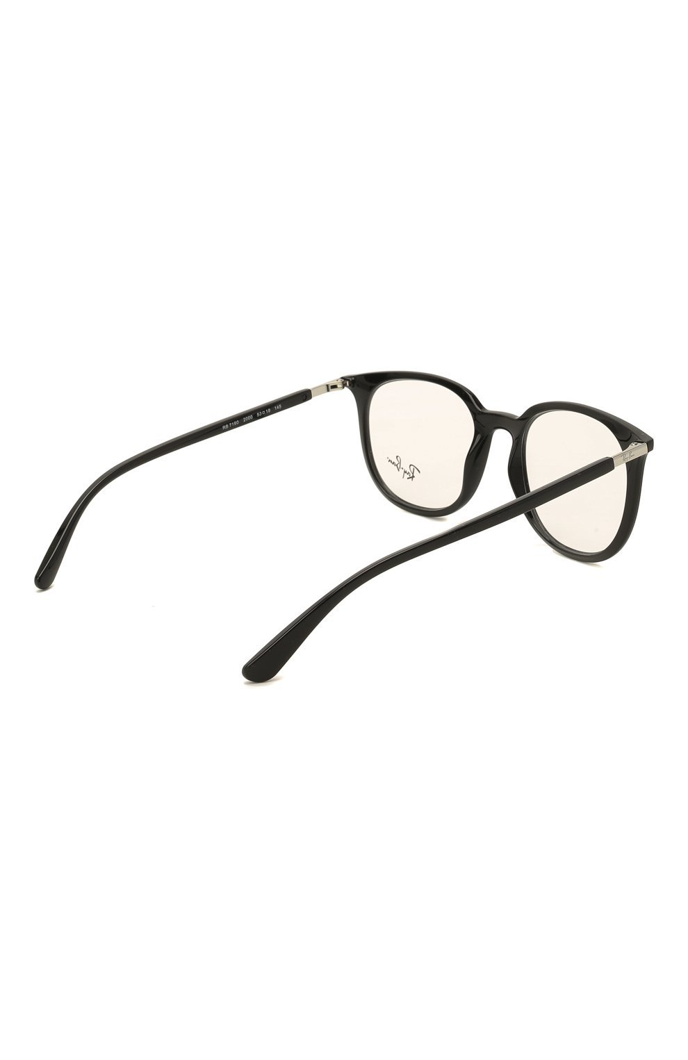 Женские оправа RAY-BAN черного цвета по цене 0 руб., арт. 7190-2000 | Фото 5 Женские оправа RAY-BAN черного цвета, арт. 7190-2000 | Фото 5 (Региональные ограничения белый список (Axapta Mercury): RU; Тип очков: Оправа; Кросс-КТ: Оправы-унисекс; Очки форма: Круглые; Оптика Гендер: оптика-унисекс)