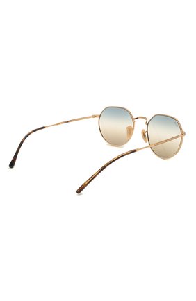 Женские солнцезащитные очки RAY-BAN золотого цвета по цене 0 руб., арт. 3565-001/GD | Фото 5 Женские солнцезащитные очки RAY-BAN золотого цвета, арт. 3565-001/GD | Фото 5 (Кросс-КТ: С/з-унисекс; Региональные ограничения белый список (Axapta Mercury): RU; Тип очков: С/з; Очки форма: Круглые; Оптика Гендер: оптика-унисекс)