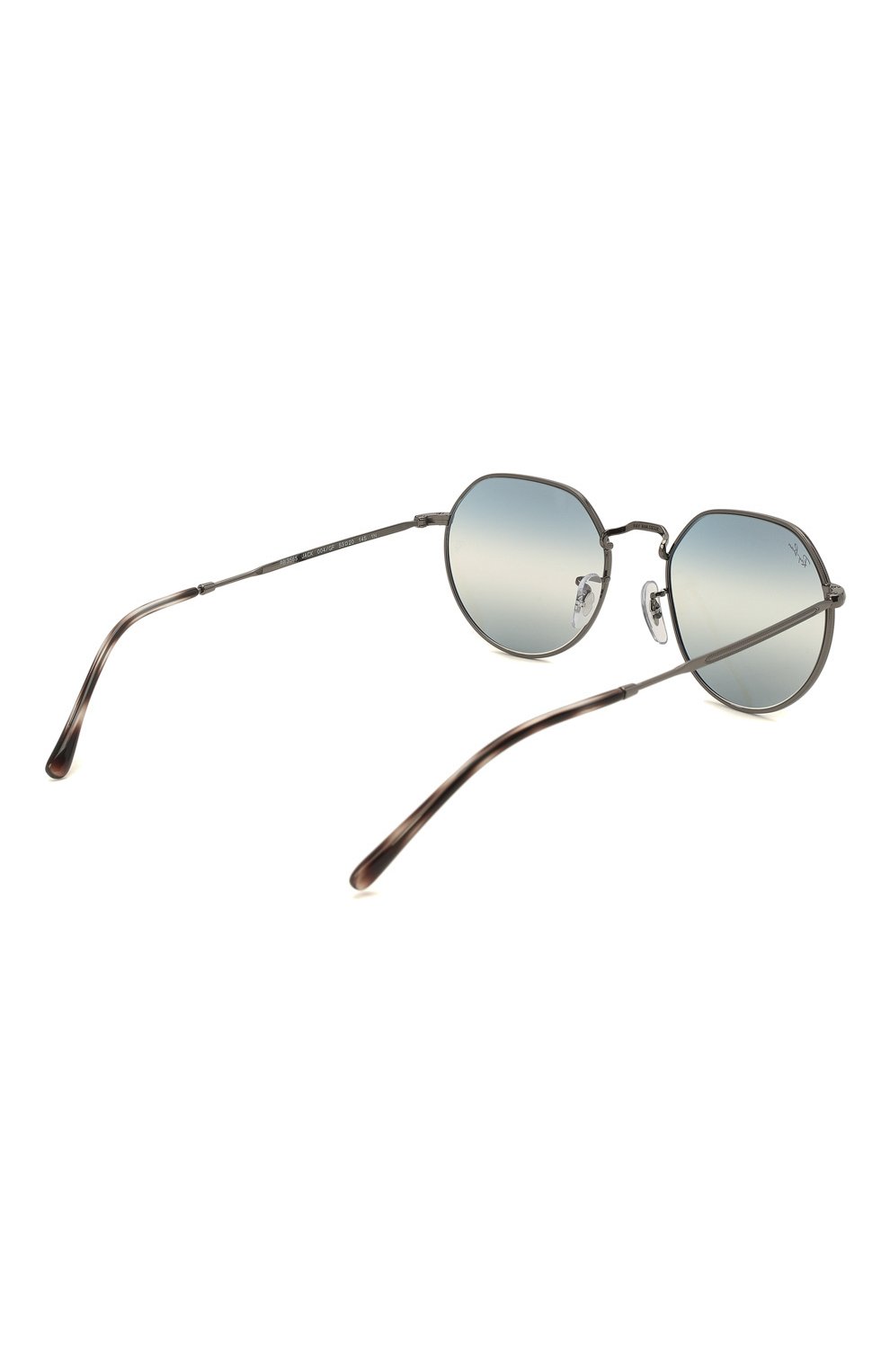 Женские солнцезащитные очки RAY-BAN синего цвета по цене 12500 руб., арт. 3565-004/GF | Фото 5 Женские солнцезащитные очки RAY-BAN синего цвета, арт. 3565-004/GF | Фото 5
