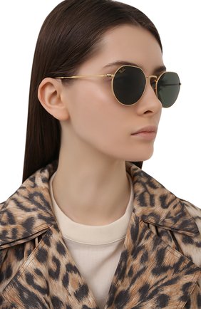 Женские солнцезащитные очки RAY-BAN золотого цвета по цене 11700 руб., арт. 3565-919631 | Фото 2 Женские солнцезащитные очки RAY-BAN золотого цвета, арт. 3565-919631 | Фото 2