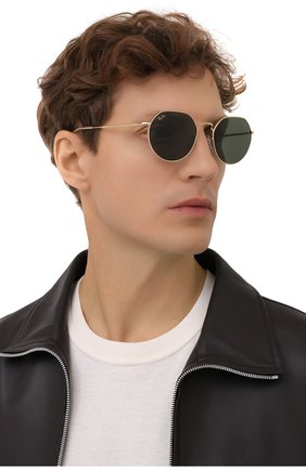 Женские солнцезащитные очки RAY-BAN золотого цвета по цене 11700 руб., арт. 3565-919631 | Фото 3 Женские солнцезащитные очки RAY-BAN золотого цвета, арт. 3565-919631 | Фото 3