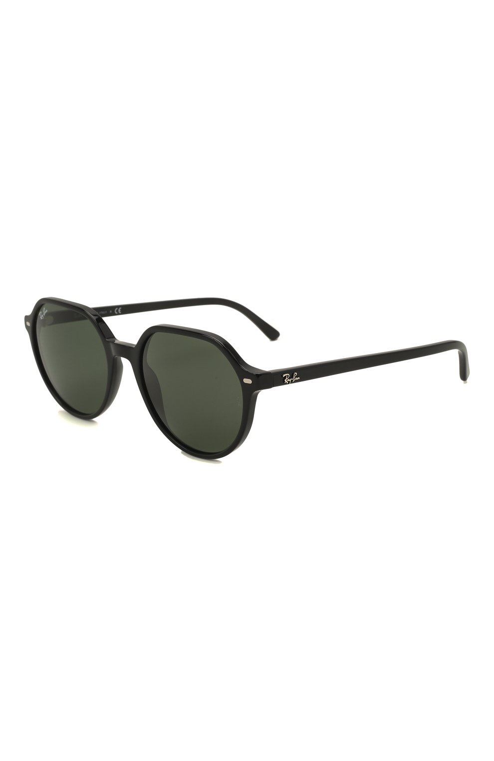 Женские солнцезащитные очки RAY-BAN черного цвета, арт. 2195-901/31 | Фото 1
