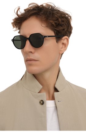 Женские солнцезащитные очки RAY-BAN черного цвета по цене 11700 руб., арт. 2195-901/31 | Фото 3 Женские солнцезащитные очки RAY-BAN черного цвета, арт. 2195-901/31 | Фото 3