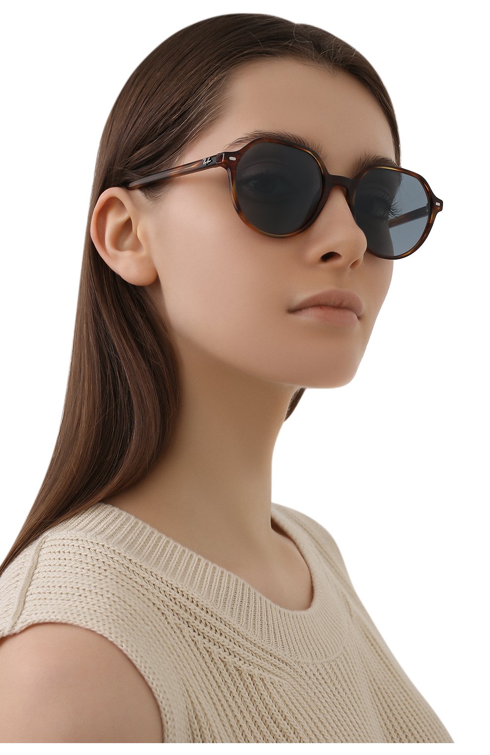 Женские солнцезащитные очки RAY-BAN коричневого цвета по цене 0 руб., арт. 2195-954/62 | Фото 2 Женские солнцезащитные очки RAY-BAN коричневого цвета, арт. 2195-954/62 | Фото 2 (Кросс-КТ: С/з-унисекс; Региональные ограничения белый список (Axapta Mercury): RU; Тип очков: С/з; Очки форма: Круглые; Оптика Гендер: оптика-унисекс)