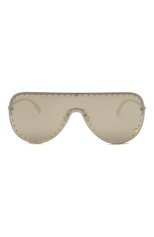 Женские солнцезащитные очки VERSACE серого цвета, арт. 2230B-12526G | Фото 3 (Региональные ограничения белый список (Axapta Mercury): RU; Тип очков: С/з; Очки форма: Маска; Оптика Гендер: оптика-женское)