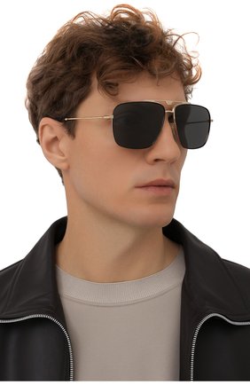 Мужские солнцезащитные очки DOLCE & GABBANA черного цвета по цене 18000 руб., арт. 2264-02/87 | Фото 2 Мужские солнцезащитные очки DOLCE & GABBANA черного цвета, арт. 2264-02/87 | Фото 2