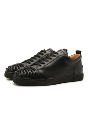 Кожаные кеды Louis Junior Spikes | Фото №1 Кожаные кеды Louis Junior Spikes | Фото №1