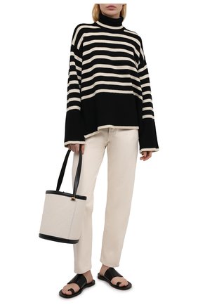 Женские джинсы JIL SANDER бежевого цвета по цене 52700 руб., арт. JPPS663102-WS246500 | Фото 2 Женские джинсы JIL SANDER бежевого цвета, арт. JPPS663102-WS246500 | Фото 2