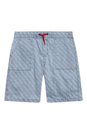 Детские джинсовые шорты MARC JACOBS (THE) голубого цвета по цене 10450 руб., арт. W24238 | Фото 1 Детские джинсовые шорты MARC JACOBS (THE) голубого цвета, арт. W24238 | Фото 1