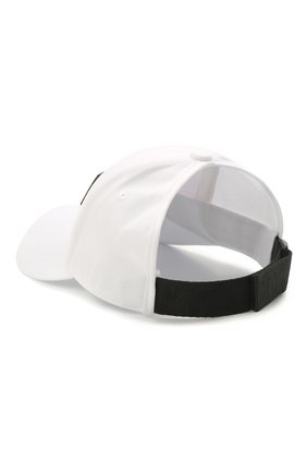 Детская хлопковая бейсболка DKNY белого цвета по цене 5530 руб., арт. D31275 | Фото 2 Детская хлопковая бейсболка DKNY белого цвета, арт. D31275 | Фото 2 (Материал: Текстиль, Хлопок)