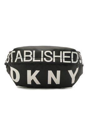Детская поясная сумка DKNY черного цвета по цене 6400 руб., арт. D20258 | Фото 1 Детская поясная сумка DKNY черного цвета, арт. D20258 | Фото 1