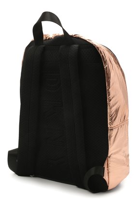 Детская рюкзак DKNY золотого цвета по цене 12510 руб., арт. D30510 | Фото 2 Детская рюкзак DKNY золотого цвета, арт. D30510 | Фото 2