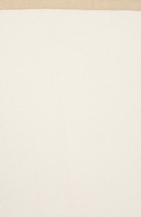 Детского одеяло из хлопка и льна BRUNELLO CUCINELLI белого цвета по цене 136500 руб., арт. B7058L021 | Фото 3 Детского одеяло из хлопка и льна BRUNELLO CUCINELLI белого цвета, арт. B7058L021 | Фото 3