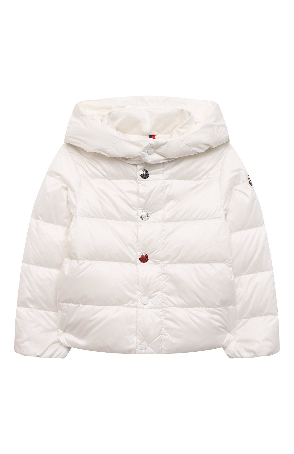 Детский комплект из куртки и брюк MONCLER белого цвета по цене 51150 руб., арт. G1-951-1F510-00-53048 | Фото 2 Детский комплект из куртки и брюк MONCLER белого цвета, арт. G1-951-1F510-00-53048 | Фото 2