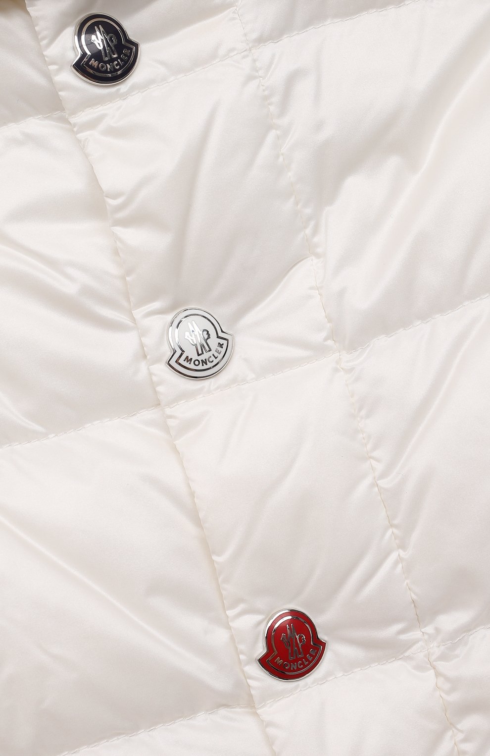 Детский комплект из куртки и брюк MONCLER белого цвета по цене 51150 руб., арт. G1-951-1F510-00-53048 | Фото 6 Детский комплект из куртки и брюк MONCLER белого цвета, арт. G1-951-1F510-00-53048 | Фото 6