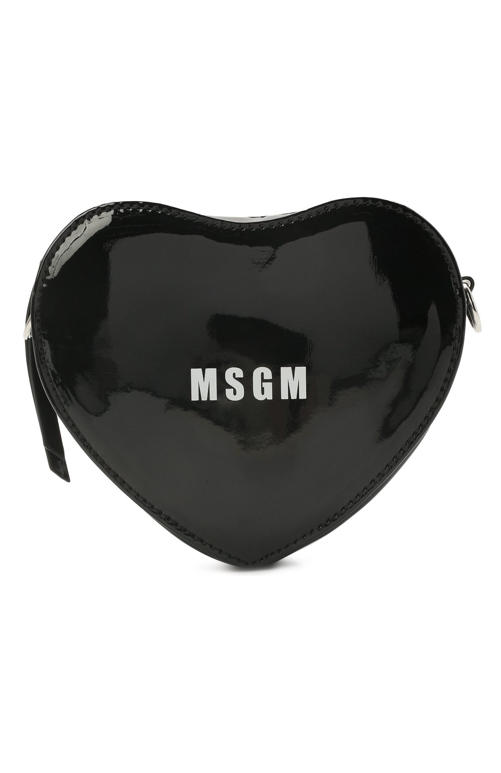 Детская сумка MSGM KIDS черного цвета, арт. MS026865 | Фото 1 (Региональные ограничения белый список (Axapta Mercury): RU; Материал: Экокожа)