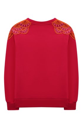 Детский хлопковый свитшот ALBERTA FERRETTI JUNIOR фуксия цвета по цене 7660 руб., арт. 027814 | Фото 2 Детский хлопковый свитшот ALBERTA FERRETTI JUNIOR фуксия цвета, арт. 027814 | Фото 2