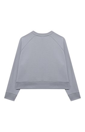 Детский хлопковый свитшот STELLA MCCARTNEY голубого цвета по цене 5875 руб., арт. 602645/SQJ96 | Фото 2 Детский хлопковый свитшот STELLA MCCARTNEY голубого цвета, арт. 602645/SQJ96 | Фото 2 (Рукава: Длинные; Материал внешний: Хлопок; Ростовка одежда: 9 лет | 134 см, 12 лет | 152 см, 13 - 15 лет | 158 см, 16 лет | 164 см, 18 мес | 86 см, 2 года | 92 см, 3 года | 98 см, 4 года | 104 см, 5 лет | 110 см, 7 лет | 122 см)
