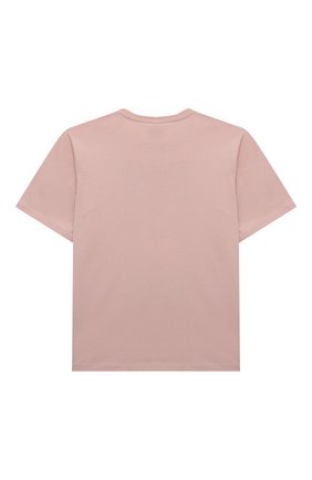 Детская хлопковая футболка STELLA MCCARTNEY розового цвета по цене 3890 руб., арт. 602650/SQJC4 | Фото 2 Детская хлопковая футболка STELLA MCCARTNEY розового цвета, арт. 602650/SQJC4 | Фото 2