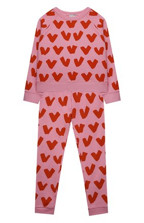Детская комплект из свитшота и брюк STELLA MCCARTNEY розового цвета по цене 9790 руб., арт. 602851/SQJD4 | Фото 1 Детская комплект из свитшота и брюк STELLA MCCARTNEY розового цвета, арт. 602851/SQJD4 | Фото 1 (Материал внешний: Хлопок; Рукава: Длинные; Ростовка одежда: 9 лет | 134 см, 12 лет | 152 см, 13 - 15 лет | 158 см, 16 лет | 164 см, 18 мес | 86 см, 2 года | 92 см, 3 года | 98 см, 4 года | 104 см, 5 лет | 110 см, 7 лет | 122 см)