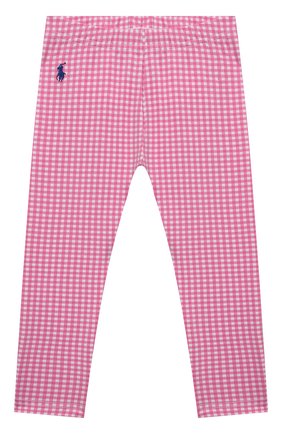 Детские хлопковые леггинсы POLO RALPH LAUREN розового цвета по цене 4420 руб., арт. 311833609 | Фото 1 Детские хлопковые леггинсы POLO RALPH LAUREN розового цвета, арт. 311833609 | Фото 1