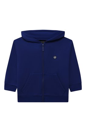 Детский толстовка EMPORIO ARMANI синего цвета по цене 16450 руб., арт. 3K4MJ5/4J4IZ | Фото 1 Детский толстовка EMPORIO ARMANI синего цвета, арт. 3K4MJ5/4J4IZ | Фото 1 (Материал внешний: Вискоза, Хлопок; Рукава: Длинные; Региональные ограничения белый список (Axapta Mercury): RU; Мальчики Кросс-КТ: Толстовка-одежда; Ростовка одежда: 10 - 11 лет | 140 - 146см, 13 - 15 лет | 158 см, 16 лет | 164 см, 4 года | 104 см, 5 лет | 110 см, 6 лет | 116 см, 7 лет | 122 см, 8 лет | 128 см)