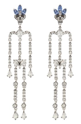 Женские серьги skeletons QUEENSBEE серебряного цвета по цене 80080 руб., арт. 201378/17,03 | Фото 1 Женские серьги skeletons QUEENSBEE серебряного цвета, арт. 201378/17,03 | Фото 1