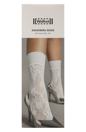 Женские носки WOLFORD черного цвета по цене 2600 руб., арт. 41577 | Фото 1 Женские носки WOLFORD черного цвета, арт. 41577 | Фото 1