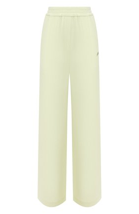 Женские брюки из вискозы OFF-WHITE светло-зеленого цвета по цене 54650 руб., арт. 0WCA125S21FAB004 | Фото 1 Женские брюки из вискозы OFF-WHITE светло-зеленого цвета, арт. 0WCA125S21FAB004 | Фото 1