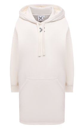 Женское хлопковое платье kenzo sport KENZO белого цвета по цене 38950 руб., арт. FB52R07834MS | Фото 1 Женское хлопковое платье kenzo sport KENZO белого цвета, арт. FB52R07834MS | Фото 1