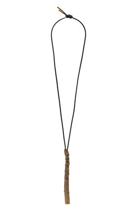 Женская кулон на шнурке garden LOEWE черного цвета по цене 43050 руб., арт. J000241X11 | Фото 1 Женская кулон на шнурке garden LOEWE черного цвета, арт. J000241X11 | Фото 1 (Материал: Кожа)