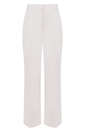 Женские шерстяные брюки VICTORIA BECKHAM белого цвета по цене 79600 руб., арт. 1221WTR002763B | Фото 1 Женские шерстяные брюки VICTORIA BECKHAM белого цвета, арт. 1221WTR002763B | Фото 1