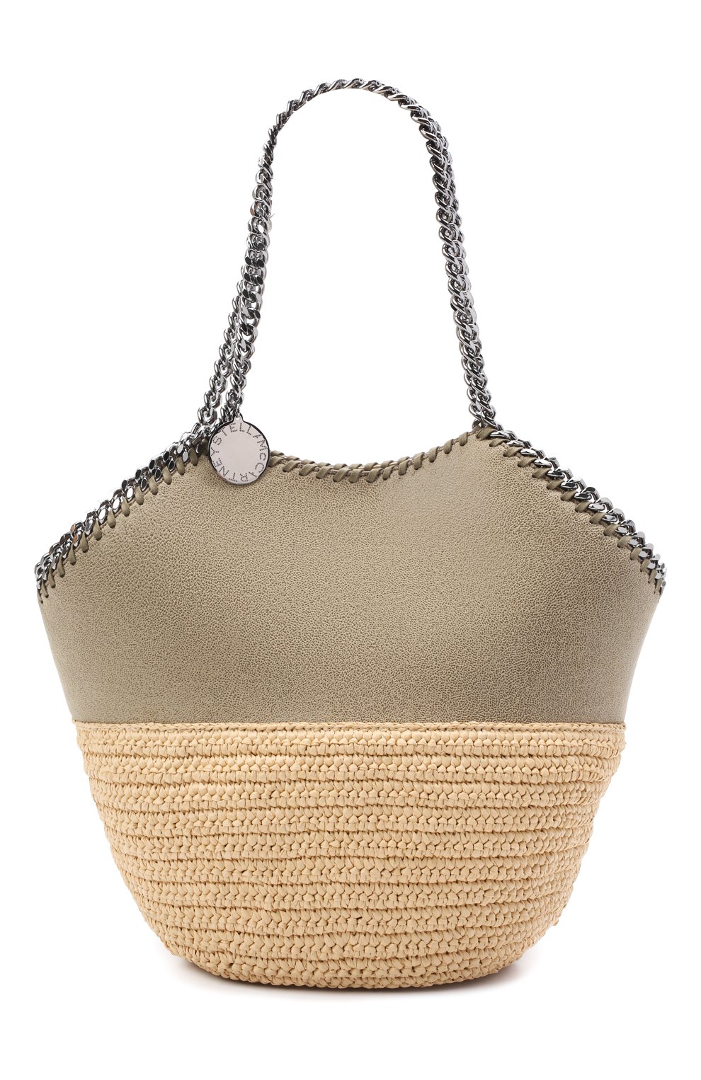 Женский сумка-тоут falabella small STELLA MCCARTNEY бежевого цвета, арт. 700225/W8805 | Фото 1