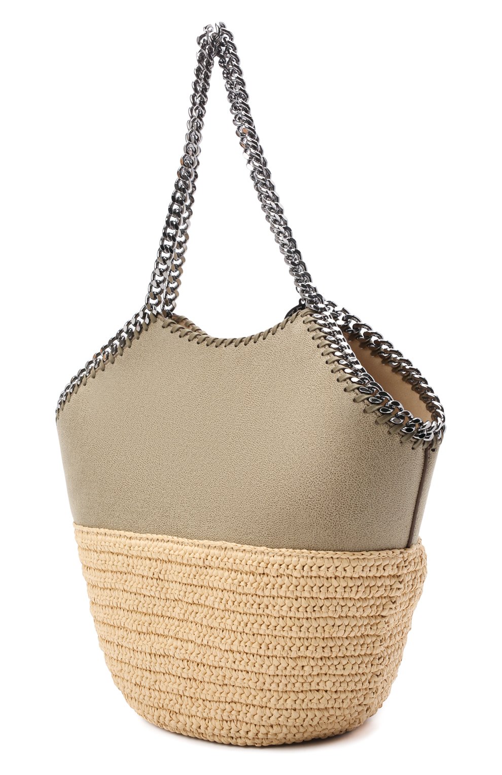 Женский сумка-тоут falabella small STELLA MCCARTNEY бежевого цвета по цене 73850 руб., арт. 700225/W8805 | Фото 3 Женский сумка-тоут falabella small STELLA MCCARTNEY бежевого цвета, арт. 700225/W8805 | Фото 3