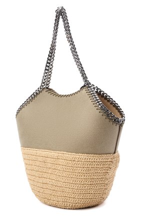 Женский сумка-тоут falabella small STELLA MCCARTNEY бежевого цвета по цене 73850 руб., арт. 700225/W8805 | Фото 3 Женский сумка-тоут falabella small STELLA MCCARTNEY бежевого цвета, арт. 700225/W8805 | Фото 3
