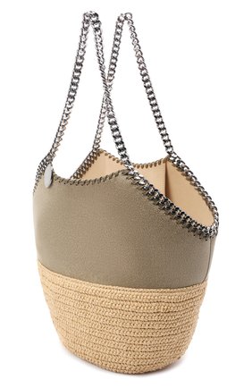 Женский сумка-тоут falabella small STELLA MCCARTNEY бежевого цвета по цене 73850 руб., арт. 700225/W8805 | Фото 4 Женский сумка-тоут falabella small STELLA MCCARTNEY бежевого цвета, арт. 700225/W8805 | Фото 4