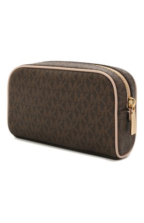 Женская косметичка MICHAEL MICHAEL KORS коричневого цвета по цене 9460 руб., арт. 32S1GT9M2U | Фото 2 Женская косметичка MICHAEL MICHAEL KORS коричневого цвета, арт. 32S1GT9M2U | Фото 2