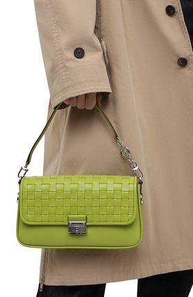Женская сумка bradshaw small MICHAEL MICHAEL KORS зеленого цвета по цене 32400 руб., арт. 30S1S2BL1T | Фото 2 Женская сумка bradshaw small MICHAEL MICHAEL KORS зеленого цвета, арт. 30S1S2BL1T | Фото 2