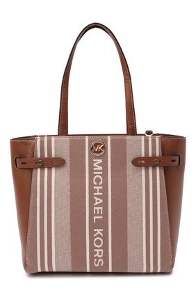 Женский сумка-тоут carmen large MICHAEL MICHAEL KORS коричневого цвета по цене 34850 руб., арт. 30S1GNMT3C | Фото 1 Женский сумка-тоут carmen large MICHAEL MICHAEL KORS коричневого цвета, арт. 30S1GNMT3C | Фото 1