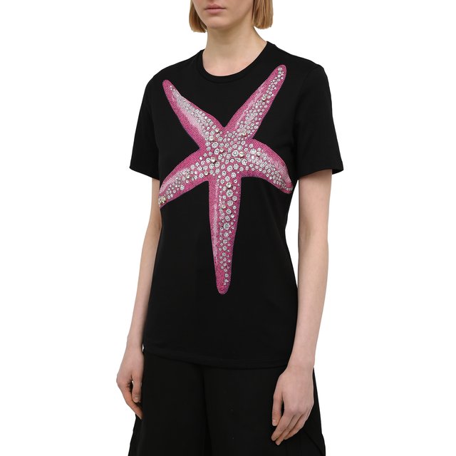 фото Хлопковая футболка versace