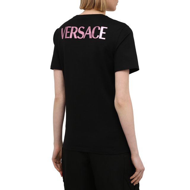 фото Хлопковая футболка versace
