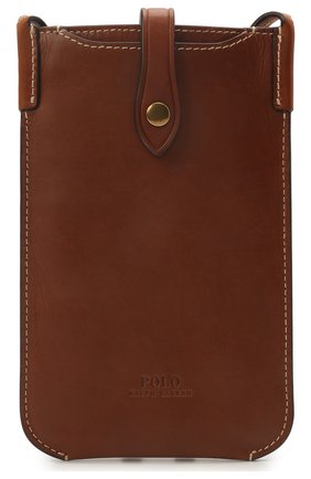 Кожаный чехол для iphone POLO RALPH LAUREN коричневого цвета по цене 14300 руб., арт. 427835626 | Фото 1 Кожаный чехол для iphone POLO RALPH LAUREN коричневого цвета, арт. 427835626 | Фото 1