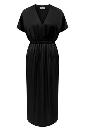Женское платье из вискозы DRIES VAN NOTEN черного цвета по цене 77750 руб., арт. 211-11088-2146 | Фото 1 Женское платье из вискозы DRIES VAN NOTEN черного цвета, арт. 211-11088-2146 | Фото 1