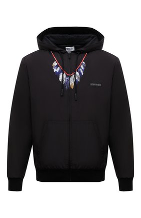 Мужской бомбер MARCELO BURLON черного цвета по цене 67950 руб., арт. CMEA159S21FAB001 | Фото 1 Мужской бомбер MARCELO BURLON черного цвета, арт. CMEA159S21FAB001 | Фото 1