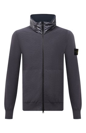 Мужской хлопковый кардиган STONE ISLAND темно-серого цвета по цене 41650 руб., арт. 7415525B0 | Фото 1 Мужской хлопковый кардиган STONE ISLAND темно-серого цвета, арт. 7415525B0 | Фото 1