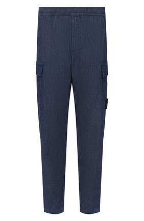 Мужские хлопковые брюки-карго STONE ISLAND темно-синего цвета по цене 33050 руб., арт. 741531107 | Фото 1 Мужские хлопковые брюки-карго STONE ISLAND темно-синего цвета, арт. 741531107 | Фото 1 (Стили: Кэжуэл; Силуэт М (брюки): Карго; Длина (брюки, джинсы): Стандартные; Материал внешний: Хлопок; Случай: Повседневный)