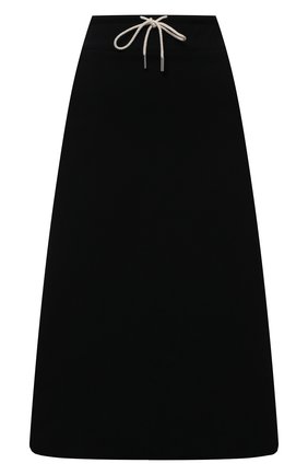 Женская хлопковая юбка JIL SANDER черного цвета по цене 31050 руб., арт. JPPS727514-WS248608 | Фото 1 Женская хлопковая юбка JIL SANDER черного цвета, арт. JPPS727514-WS248608 | Фото 1 (Длина Ж (юбки, платья, шорты): Миди; Женское Кросс-КТ: Юбка-одежда; Стили: Кэжуэл; Материал внешний: Хлопок)