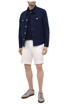 Мужские льняные шорты RALPH LAUREN белого цвета по цене 42200 руб., арт. 790532451 | Фото 2 Мужские льняные шорты RALPH LAUREN белого цвета, арт. 790532451 | Фото 2