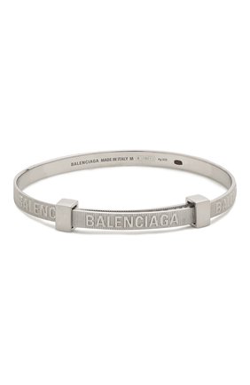 Женский браслет force BALENCIAGA серебряного цвета по цене 49950 руб., арт. 644508/J8400 | Фото 1 Женский браслет force BALENCIAGA серебряного цвета, арт. 644508/J8400 | Фото 1