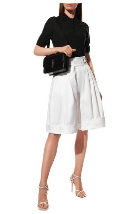 Женские хлопковые шорты DSQUARED2 белого цвета по цене 67100 руб., арт. S72MU0394/S41794 | Фото 2 Женские хлопковые шорты DSQUARED2 белого цвета, арт. S72MU0394/S41794 | Фото 2